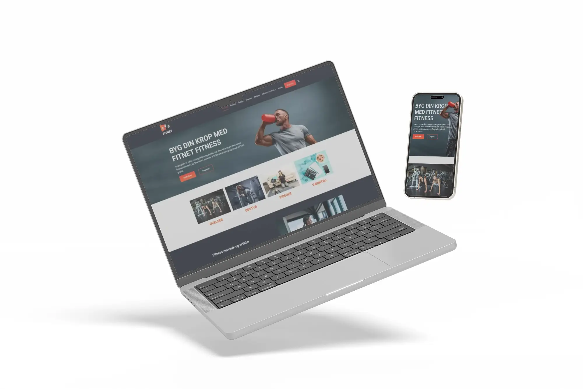 fitnet mockup